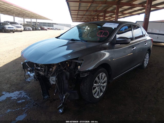 45780639 :رقم المزاد ، 3N1AB7AP2JY272398 vin ، 2018 Nissan Sentra S مزاد بيع