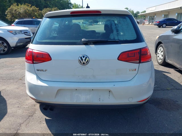 Продажа на аукционе авто 2016 Volkswagen Golf Tsi S 4-door, vin: 3VW217AU5GM032009, номер лота: 45780647