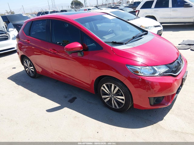 2015 Honda Fit Ex/ex-l მანქანა იყიდება აუქციონზე, vin: 3HGGK5H8XFM733826, აუქციონის ნომერი: 45780664