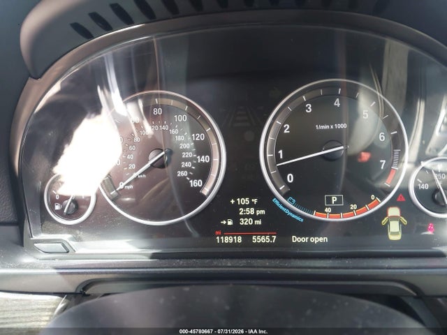 Aukcja sprzedaży 2014 Bmw 535i, vin: WBA5B1C53ED475197, numer aukcji: 45780667