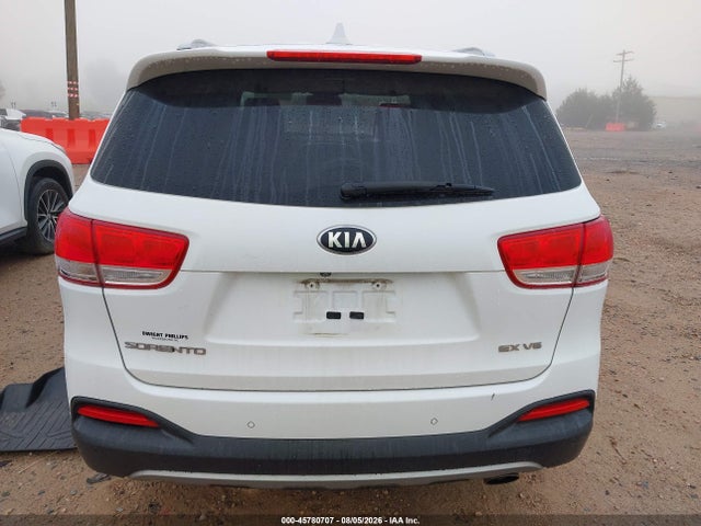 2016 Kia Sorento 3.3l Ex მანქანა იყიდება აუქციონზე, vin: 5XYPHDA51GG152222, აუქციონის ნომერი: 45780707