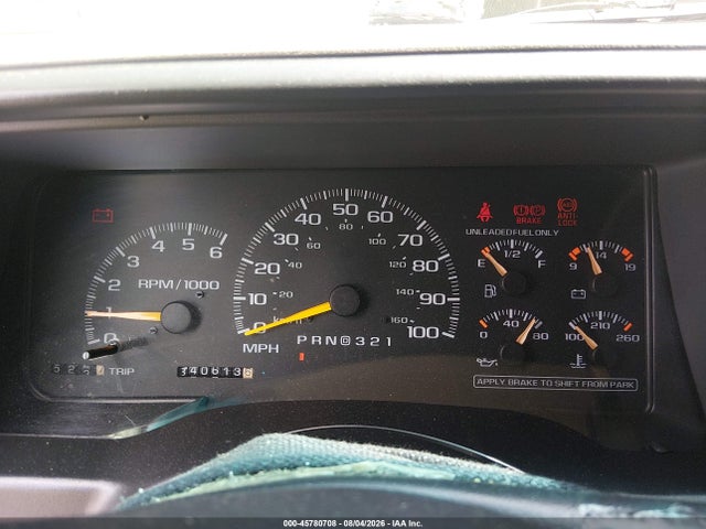 1999 Chevrolet Tahoe Limited მანქანა იყიდება აუქციონზე, vin: 1GNEC13R4XJ496638, აუქციონის ნომერი: 45780708