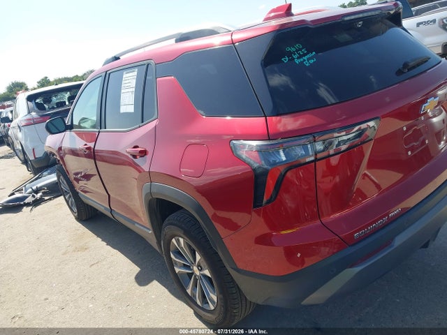 45780724 :رقم المزاد ، 3GNAXPEG2SL209316 vin ، 2025 Chevrolet Equinox Awd Lt مزاد بيع