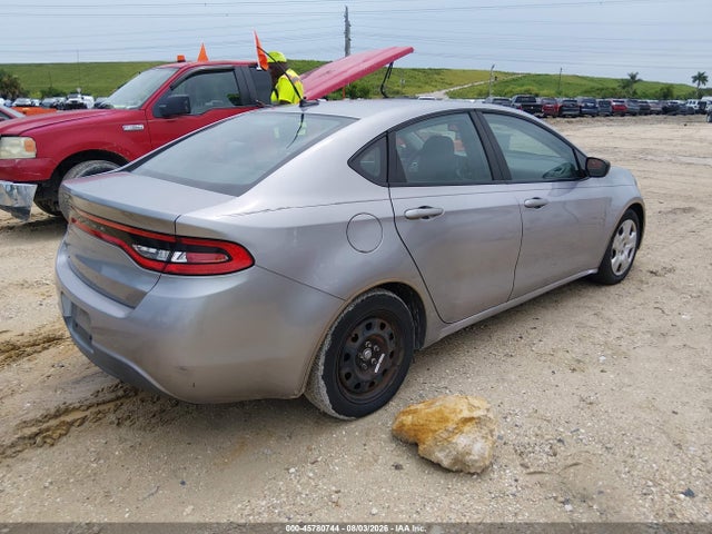 2016 Dodge Dart Se მანქანა იყიდება აუქციონზე, vin: 1C3CDFAA1GD517360, აუქციონის ნომერი: 45780744