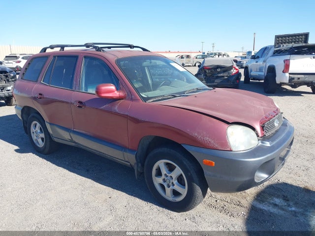 2004 Hyundai Santa Fe Gls მანქანა იყიდება აუქციონზე, vin: KM8SC13D14U657310, აუქციონის ნომერი: 45780796
