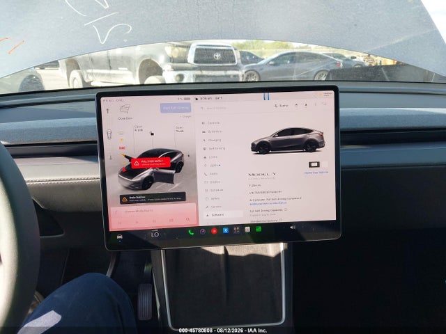 45780808 :رقم المزاد ، 7SAYGDED0TA452151 vin ، 2026 Tesla Model Y مزاد بيع