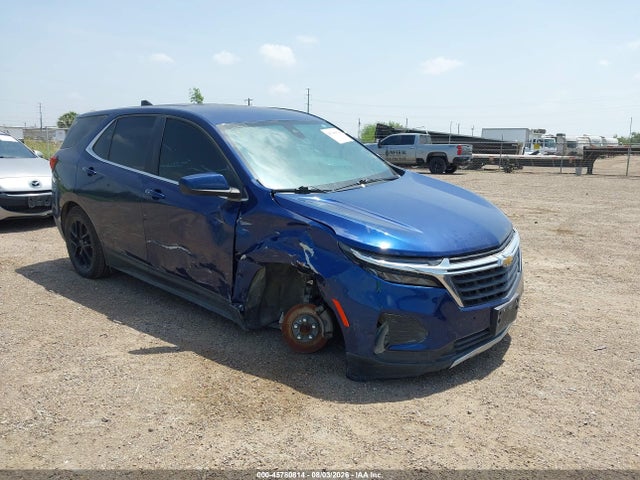 2022 Chevrolet Equinox Awd Lt მანქანა იყიდება აუქციონზე, vin: 3GNAXUEV1NL192204, აუქციონის ნომერი: 45780814