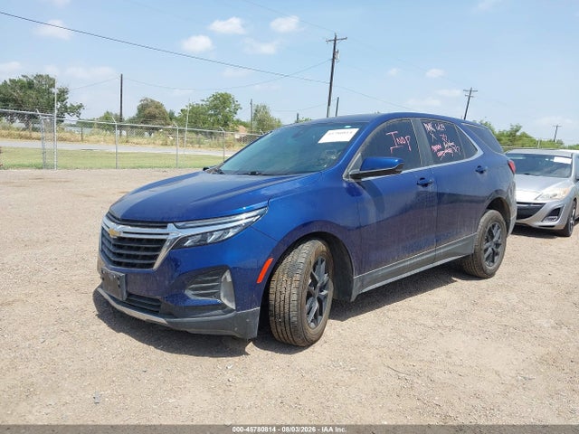 2022 Chevrolet Equinox Awd Lt მანქანა იყიდება აუქციონზე, vin: 3GNAXUEV1NL192204, აუქციონის ნომერი: 45780814