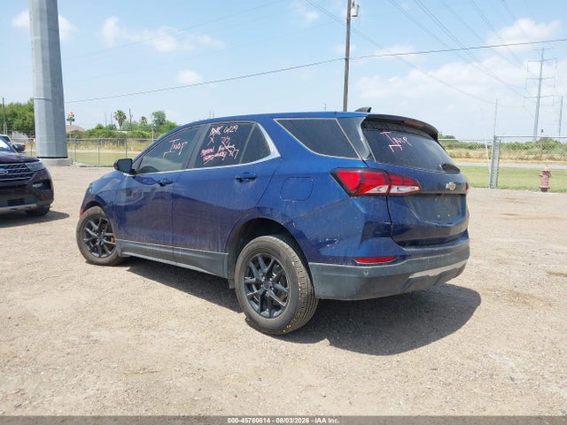 2022 Chevrolet Equinox Awd Lt მანქანა იყიდება აუქციონზე, vin: 3GNAXUEV1NL192204, აუქციონის ნომერი: 45780814