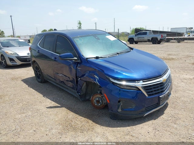 2022 Chevrolet Equinox Awd Lt მანქანა იყიდება აუქციონზე, vin: 3GNAXUEV1NL192204, აუქციონის ნომერი: 45780814