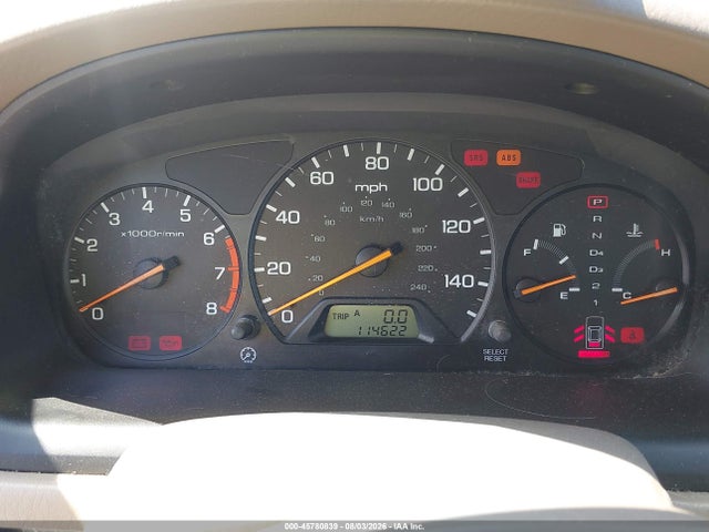 45780839 :رقم المزاد ، 1HGCG5643YA153091 vin ، 2000 Honda Accord 2.3 Lx مزاد بيع