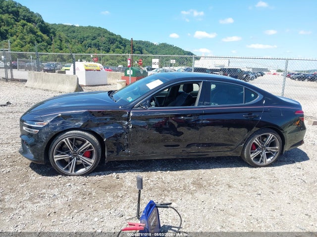 45781018 :رقم المزاد ، KMTG34SC9RU142309 vin ، 2024 Genesis G70 2.5t Awd مزاد بيع