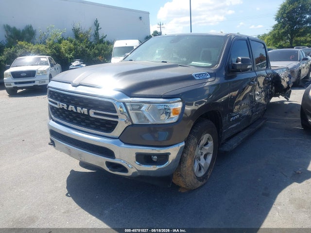 45781027 :رقم المزاد ، 1C6RRFMG8NN421571 vin ، 2022 Ram 1500 Big Horn  4x4 6'4 Box مزاد بيع