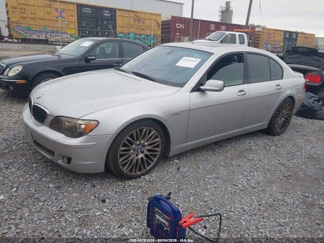 2007 Bmw 750i მანქანა იყიდება აუქციონზე, vin: WBAHL83517DT10920, აუქციონის ნომერი: 45781035