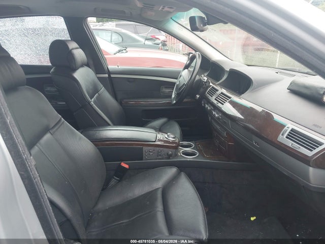 2007 Bmw 750i მანქანა იყიდება აუქციონზე, vin: WBAHL83517DT10920, აუქციონის ნომერი: 45781035