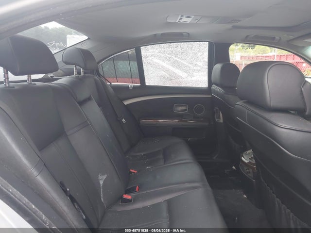 2007 Bmw 750i მანქანა იყიდება აუქციონზე, vin: WBAHL83517DT10920, აუქციონის ნომერი: 45781035