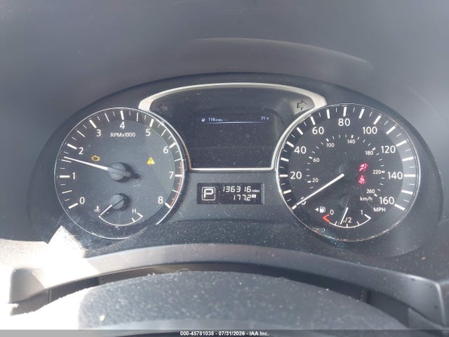 2014 Nissan Altima 2.5/s/sv/sl მანქანა იყიდება აუქციონზე, vin: 1N4AL3AP4EC105581, აუქციონის ნომერი: 45781038