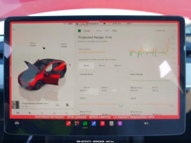Продаж на аукціоні авто 2024 Tesla Model Y Long Range Dual Motor All-wheel Drive, vin: 7SAYGDEE7RF195557, номер лоту: 45781073