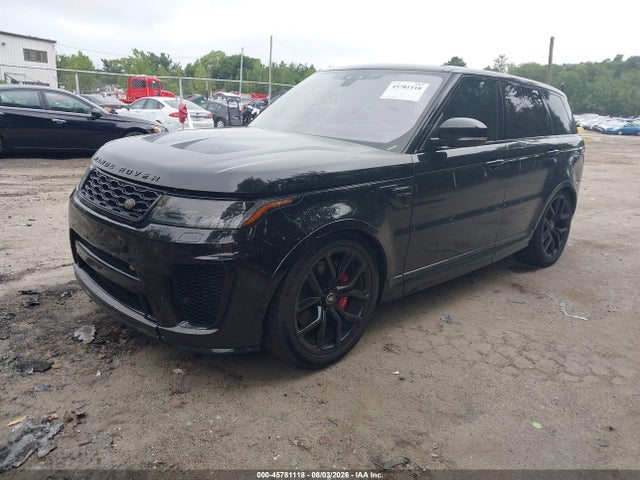 Aukcja sprzedaży 2018 Land Rover Range Rover Sport Svr, vin: SALWZ2SE4JA800664, numer aukcji: 45781118