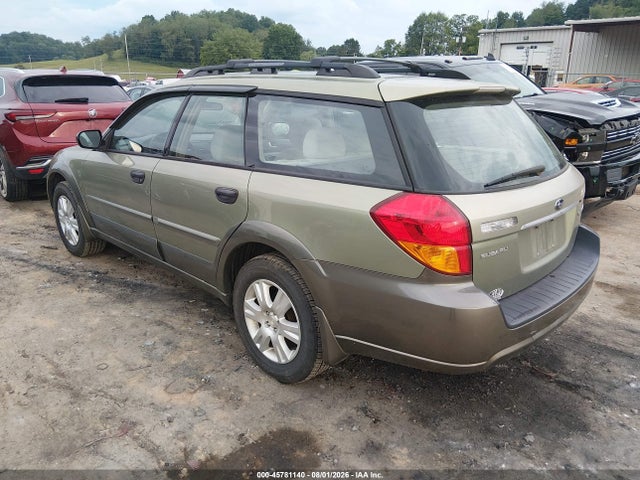 Продажа на аукционе авто 2005 Subaru Outback 2.5i, vin: 4S4BP61C957358238, номер лота: 45781140