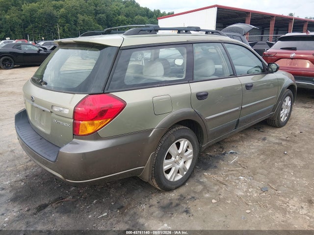 Продажа на аукционе авто 2005 Subaru Outback 2.5i, vin: 4S4BP61C957358238, номер лота: 45781140