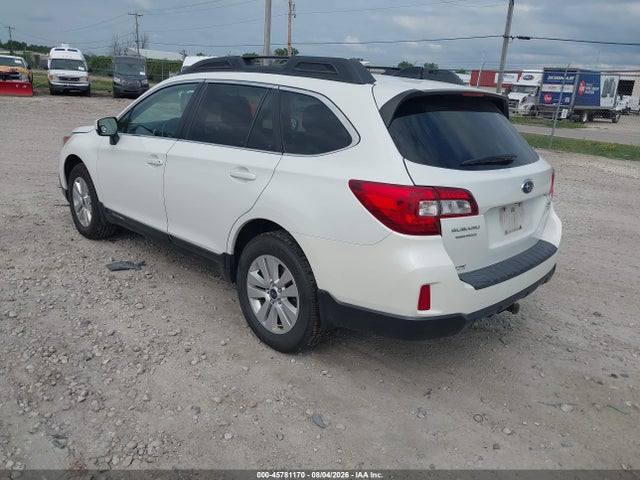 2016 Subaru Outback 2.5i Premium მანქანა იყიდება აუქციონზე, vin: 4S4BSACC5G3265029, აუქციონის ნომერი: 45781170