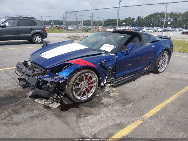 Продаж на аукціоні авто 2017 Chevrolet Corvette Grand Sport, vin: 1G1YY2D75H5115389, номер лоту: 45781180