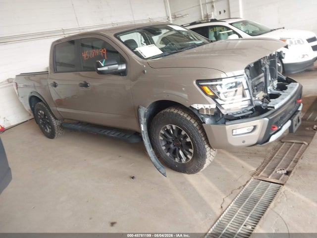 2021 Nissan Titan Pro-4x 4x4 მანქანა იყიდება აუქციონზე, vin: 1N6AA1ED4MN517584, აუქციონის ნომერი: 45781199