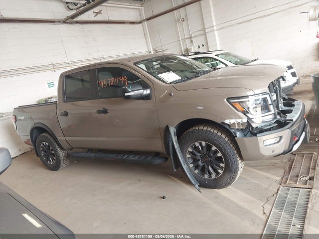 2021 Nissan Titan Pro-4x 4x4 მანქანა იყიდება აუქციონზე, vin: 1N6AA1ED4MN517584, აუქციონის ნომერი: 45781199
