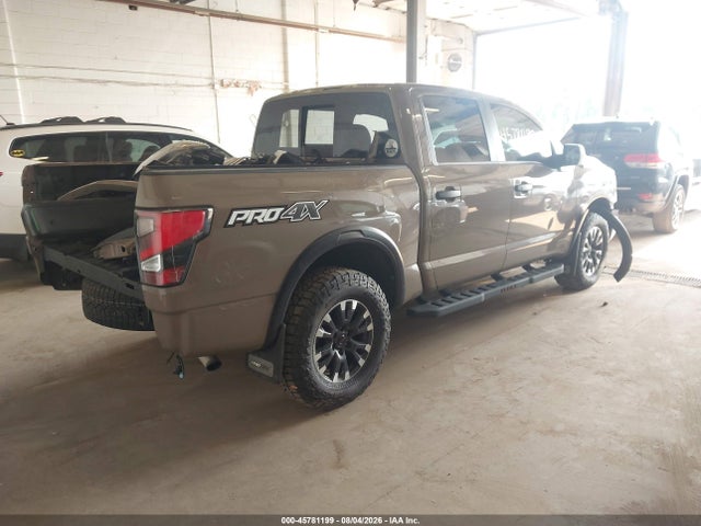 2021 Nissan Titan Pro-4x 4x4 მანქანა იყიდება აუქციონზე, vin: 1N6AA1ED4MN517584, აუქციონის ნომერი: 45781199
