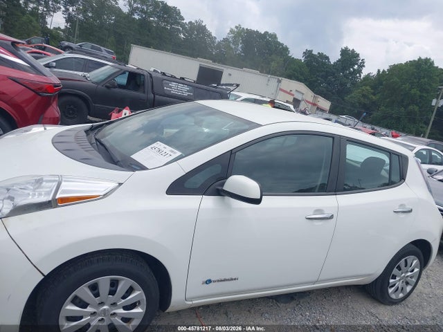 45781217 :رقم المزاد ، 1N4AZ0CP5DC416607 vin ، 2013 Nissan Leaf S مزاد بيع