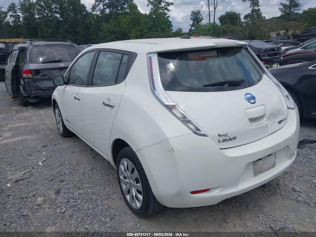 45781217 :رقم المزاد ، 1N4AZ0CP5DC416607 vin ، 2013 Nissan Leaf S مزاد بيع
