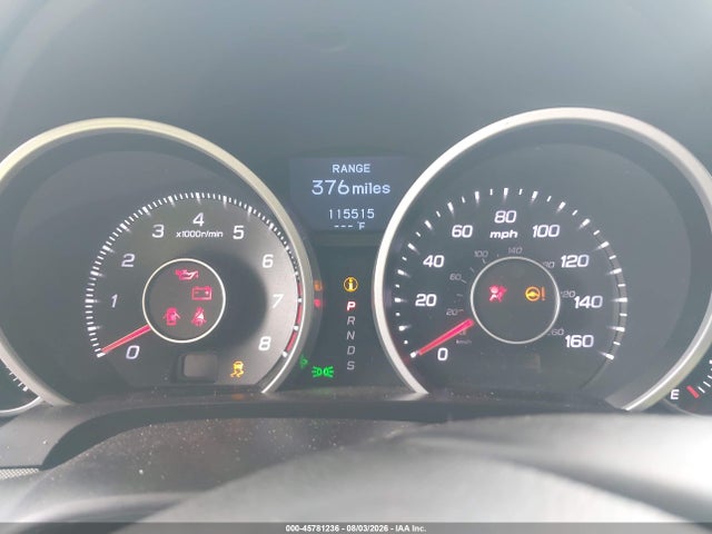 45781236 :رقم المزاد ، 19UUA8F26CA034370 vin ، 2012 Acura Tl 3.5 مزاد بيع