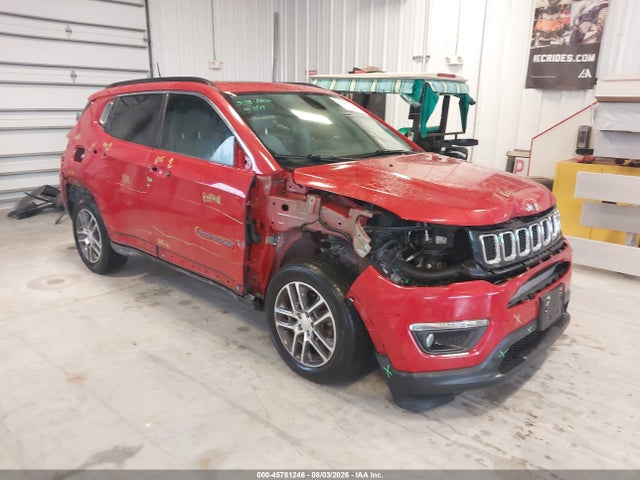 Продаж на аукціоні авто 2018 Jeep Compass Sun And Wheel Fwd, vin: 3C4NJCBB1JT469508, номер лоту: 45781246