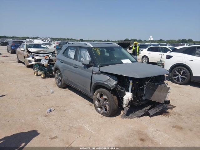 Aukcja sprzedaży 2022 Hyundai Venue Sel, vin: KMHRC8A30NU137702, numer aukcji: 45781247