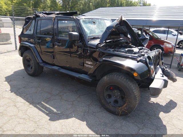 Auction sale of the 2013 Jeep Wrangler Unlimited Sahara, vin: 1C4HJWEG1DL608655, lot number: 45781363