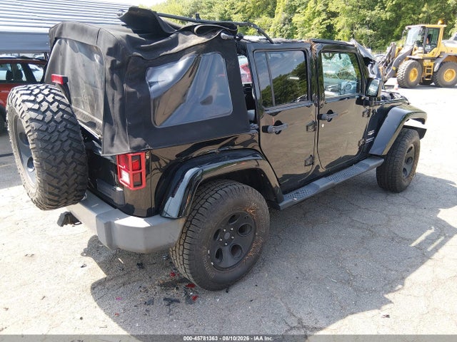 Продаж на аукціоні авто 2013 Jeep Wrangler Unlimited Sahara, vin: 1C4HJWEG1DL608655, номер лоту: 45781363