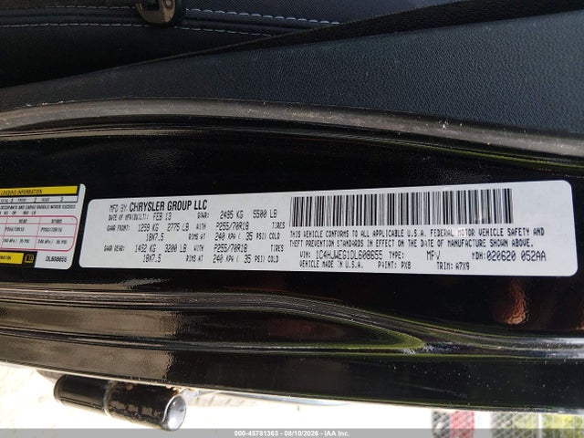 Продаж на аукціоні авто 2013 Jeep Wrangler Unlimited Sahara, vin: 1C4HJWEG1DL608655, номер лоту: 45781363