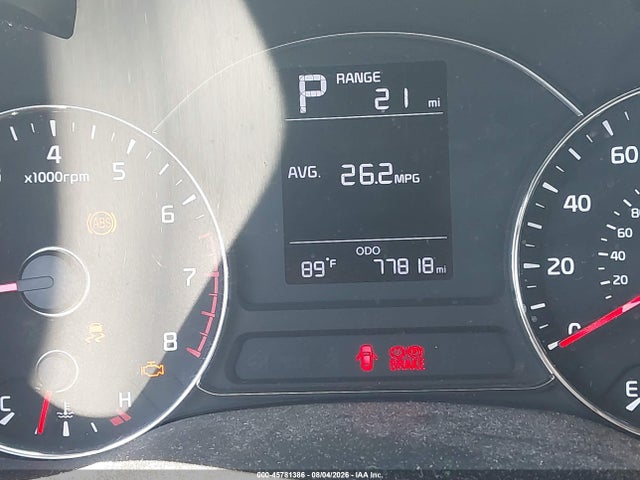 2017 Kia Forte Lx მანქანა იყიდება აუქციონზე, vin: 3KPFK4A73HE158472, აუქციონის ნომერი: 45781386