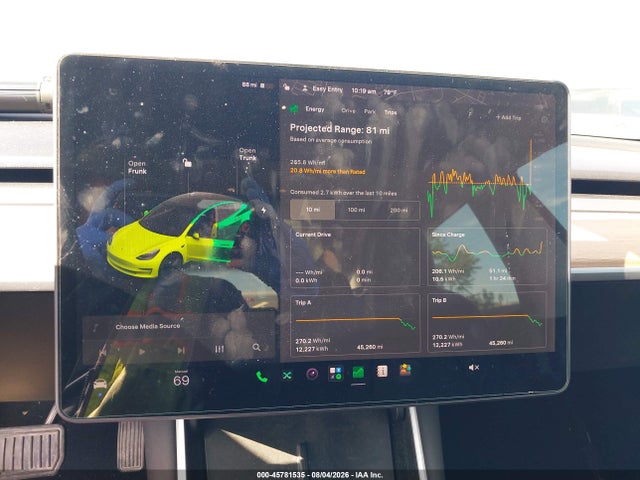 Tesla Model 3 Long Range/performance 2019 5YJ3E1EB8KF385729 Image 7