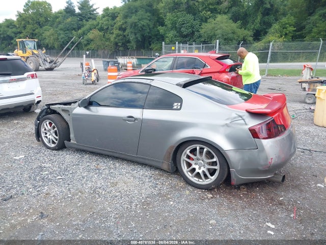 Auction sale of the 2003 Infiniti G35 Base W/6 Speed Manual, vin: JNKCV54E03M202270, lot number: 45781538