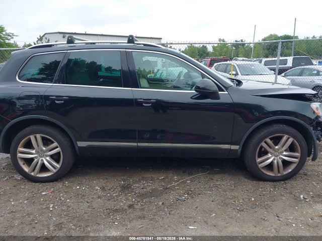 45781541 :رقم المزاد ، WVGEF9BP5DD002355 vin ، 2013 Volkswagen Touareg Vr6 Executive مزاد بيع