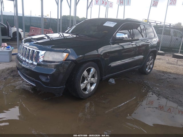 45781569 :رقم المزاد ، 1J4RR6GT8BC606013 vin ، 2011 Jeep Grand Cherokee Overland مزاد بيع