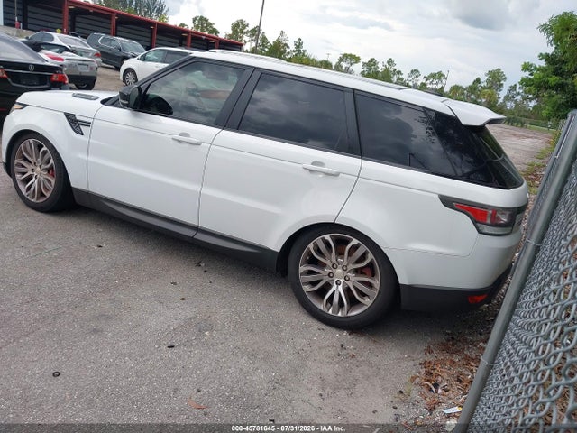 Aukcja sprzedaży 2014 Land Rover Range Rover Sport 5.0l V8 Supercharged, vin: SALWR2TF1EA386398, numer aukcji: 45781645