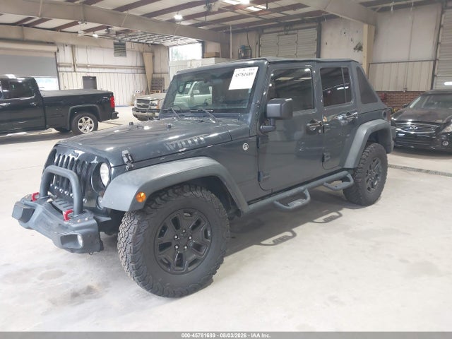 Продаж на аукціоні авто 2016 Jeep Wrangler Unlimited Willys Wheeler, vin: 1C4BJWDG8GL349075, номер лоту: 45781689