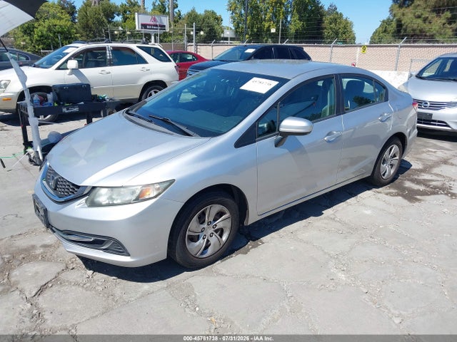 Honda Civic Lx 2014 19XFB2F50EE202323 Image 2