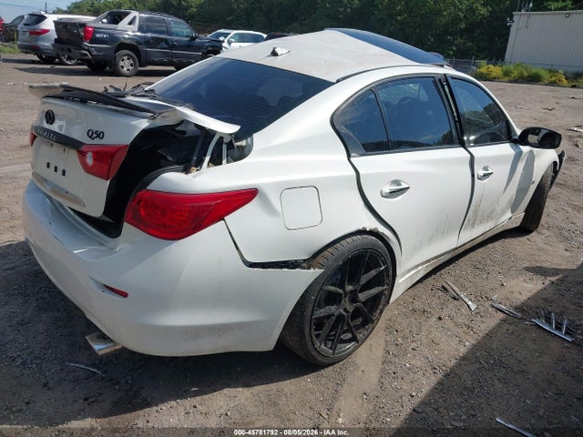 Продажа на аукционе авто 2015 Infiniti Q50 Premium, vin: JN1BV7ARXFM421809, номер лота: 45781792