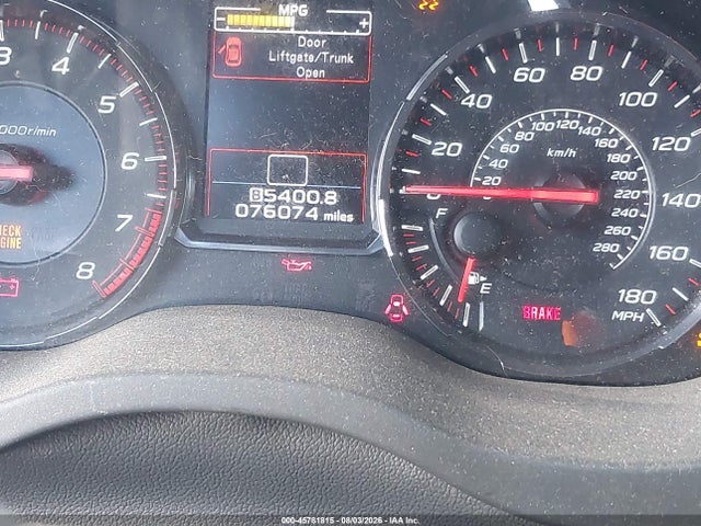 Продажа на аукционе авто 2019 Subaru Wrx, vin: JF1VA1A64K9803006, номер лота: 45781815