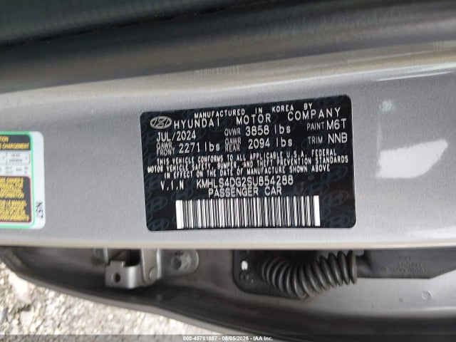Hyundai Elantra Sel Convenience 2025 KMHLS4DG2SU854288 Image 9