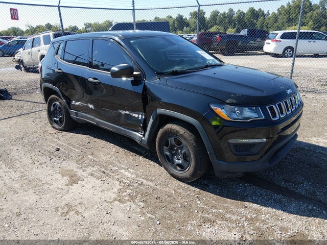 Продажа на аукционе авто 2019 Jeep Compass Sport Fwd, vin: 3C4NJCAB9KT636880, номер лота: 45782074